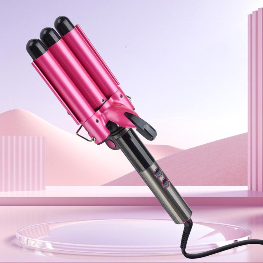Ceramic Triple Hose Curling Iron