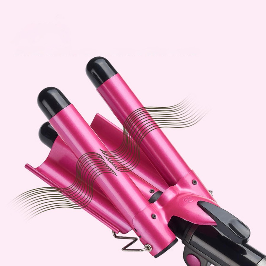 Ceramic Triple Hose Curling Iron