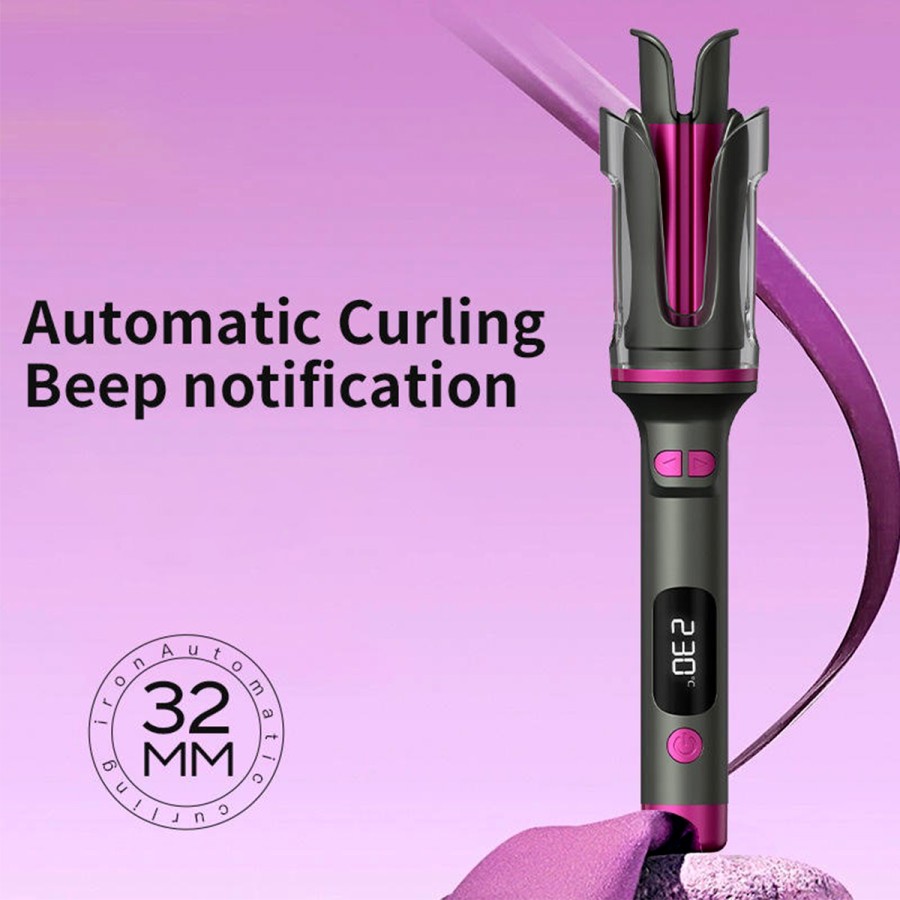 Ionic Automatic Rotating Curling Iron