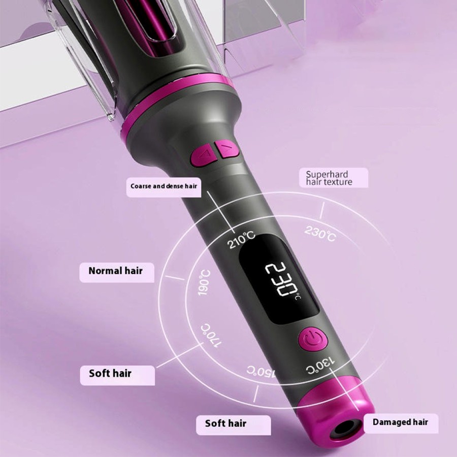 Ionic Automatic Rotating Curling Iron
