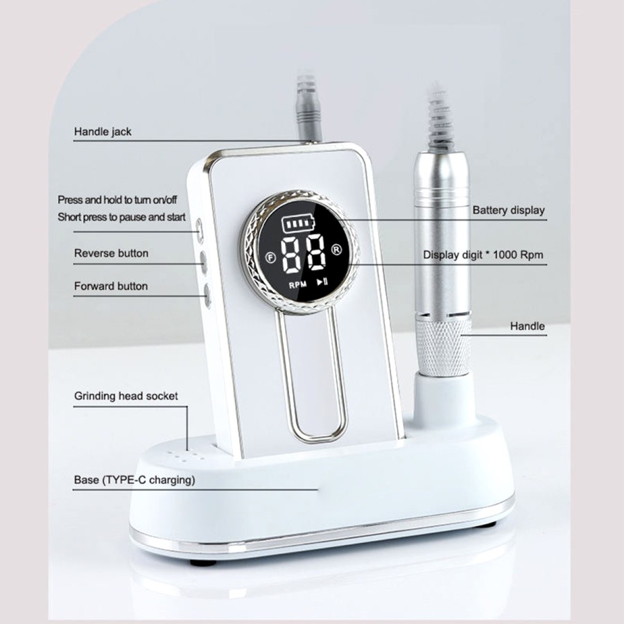 Lightweight Nail Polisher