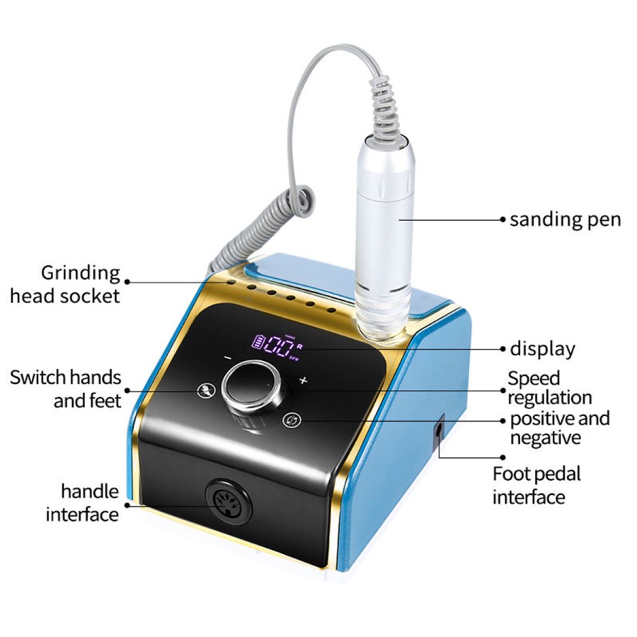Desktop Manicure Machine with LCD Display