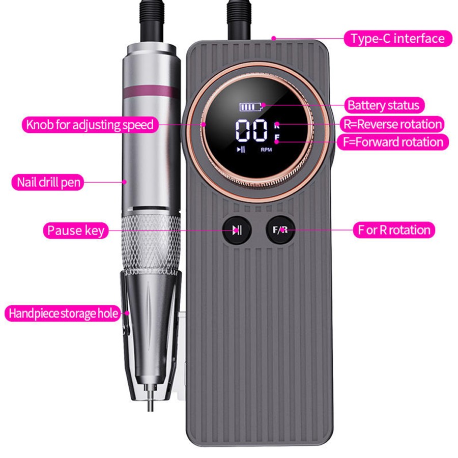 Portable DIY Nail Art Machine