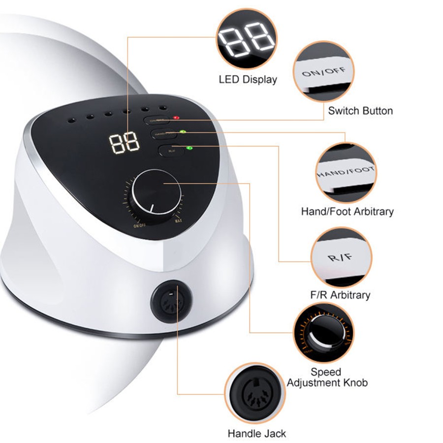 Professional High Speed ​​Nail Polisher