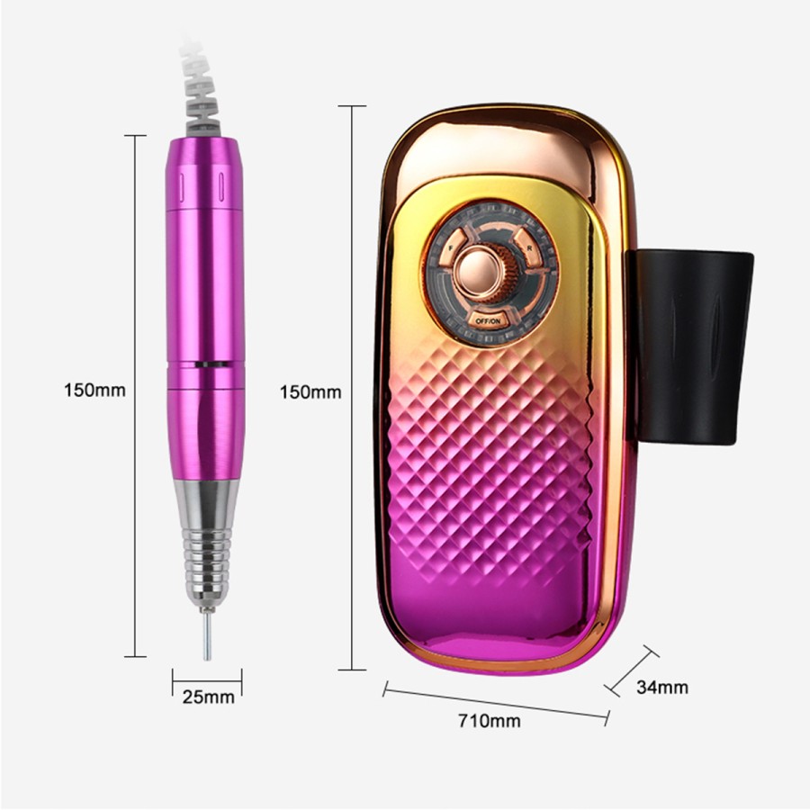 Rechargeable Portable Nail Drill