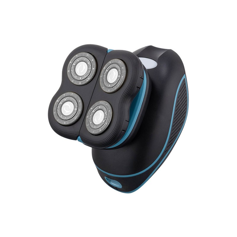 Four Rotating Blade Electric Shaver