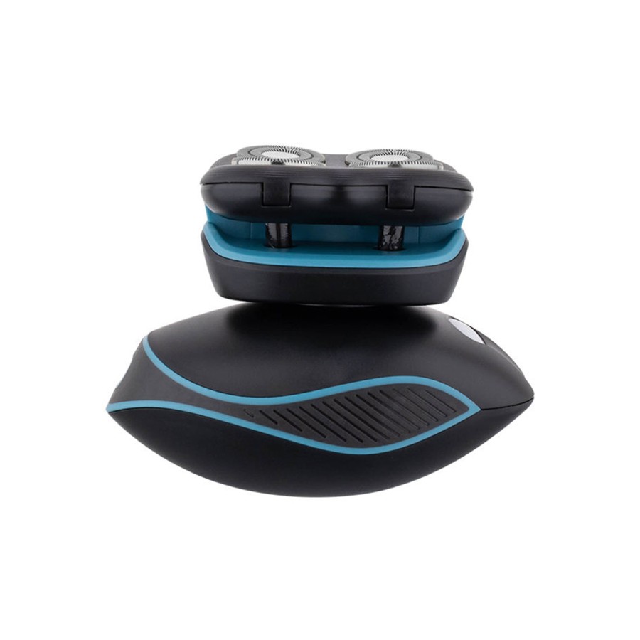 Four Rotating Blade Electric Shaver