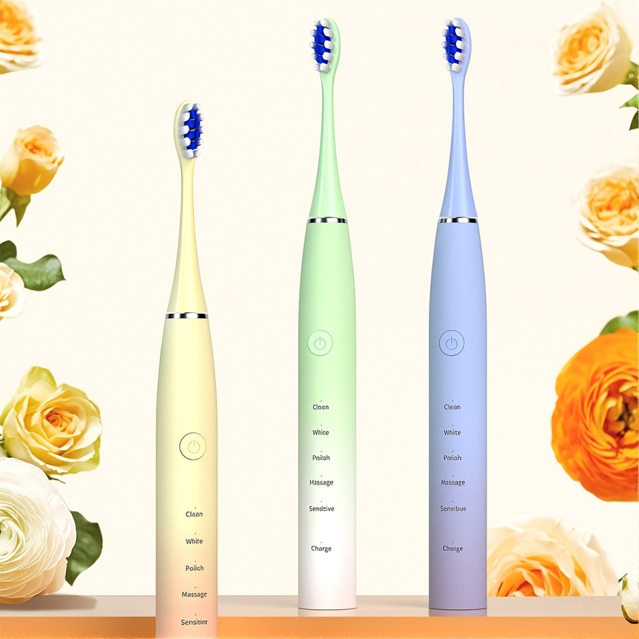 Sonic Soft Bristle Electric Toothbrush