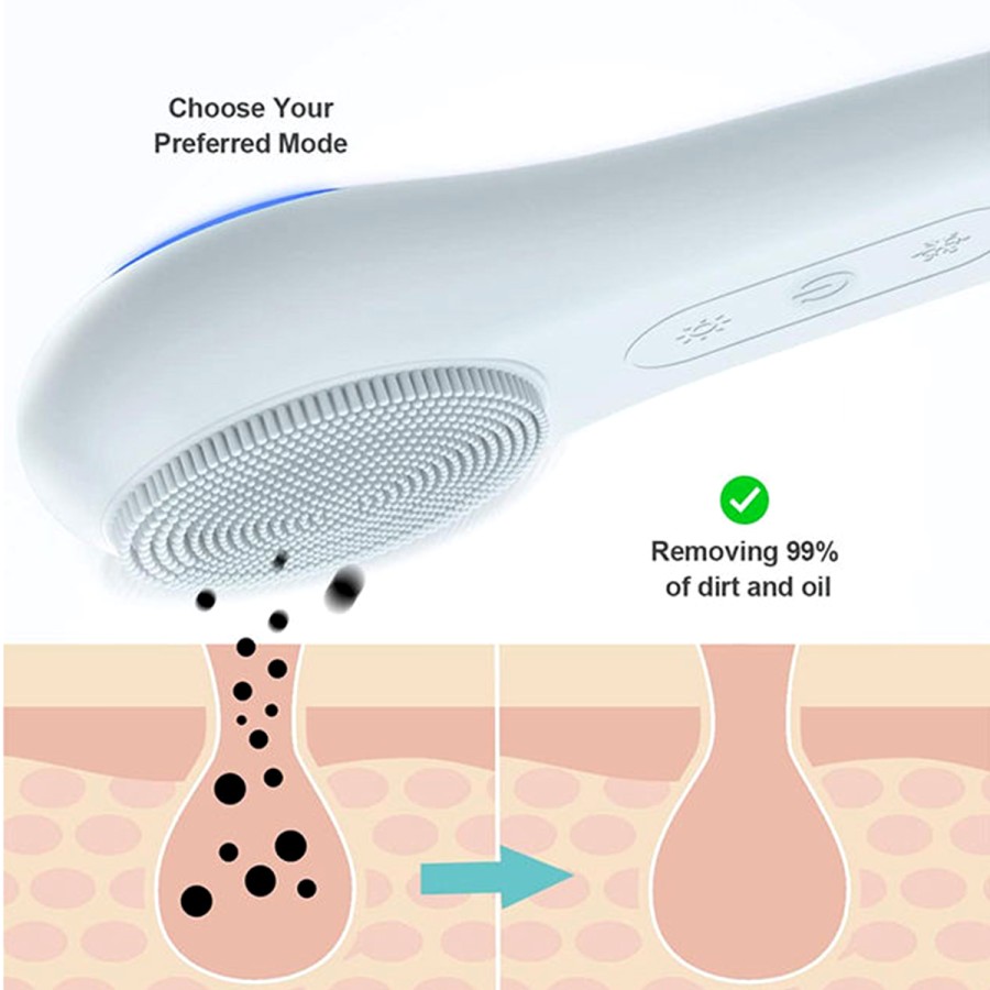 Hot and Cold 2 in 1 Facial Cleansing Brush