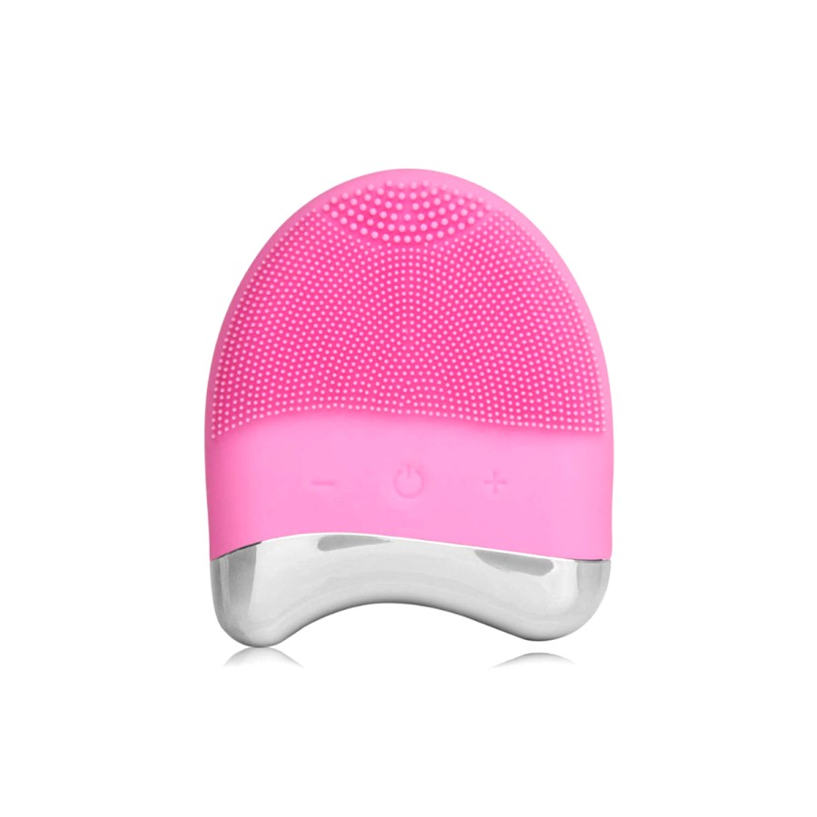 Pink Silicone Facial Cleansing Brush