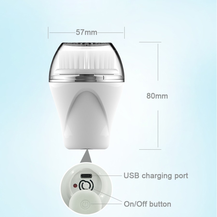 Ultrasonic Facial Cleansing Brush